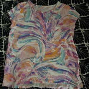 Girls tie die t shirt
